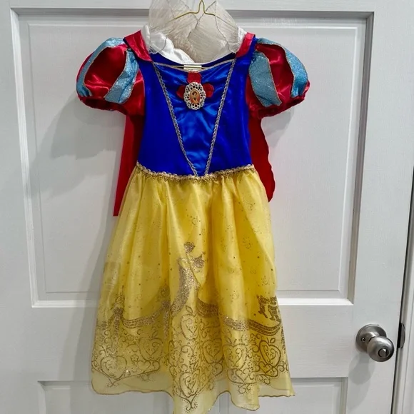 🦋DISNEY SNOW WHITE TODDLER COSTUME DRESS SIZE-2/3 - Picture 5 of 6